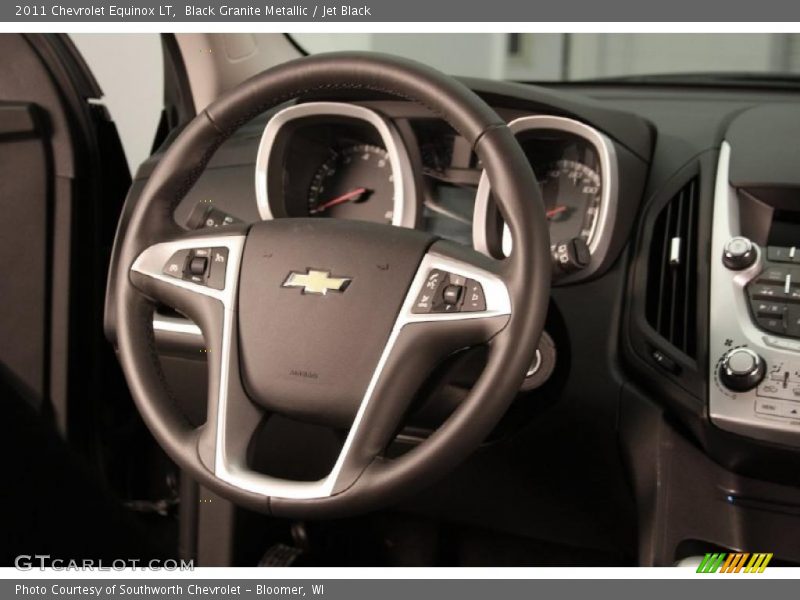 Black Granite Metallic / Jet Black 2011 Chevrolet Equinox LT