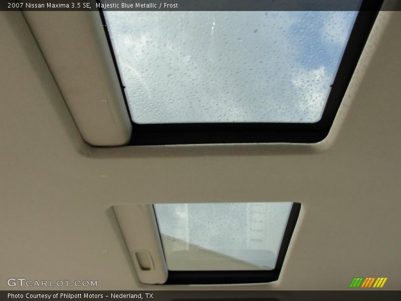 Majestic Blue Metallic / Frost 2007 Nissan Maxima 3.5 SE