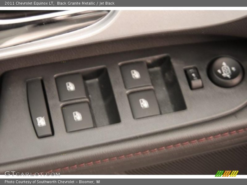 Black Granite Metallic / Jet Black 2011 Chevrolet Equinox LT