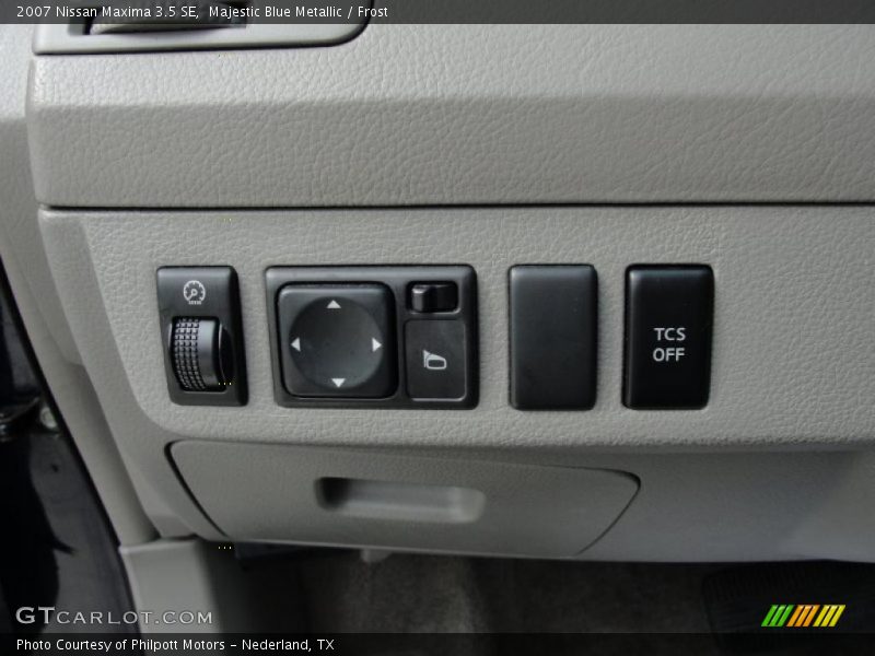 Majestic Blue Metallic / Frost 2007 Nissan Maxima 3.5 SE