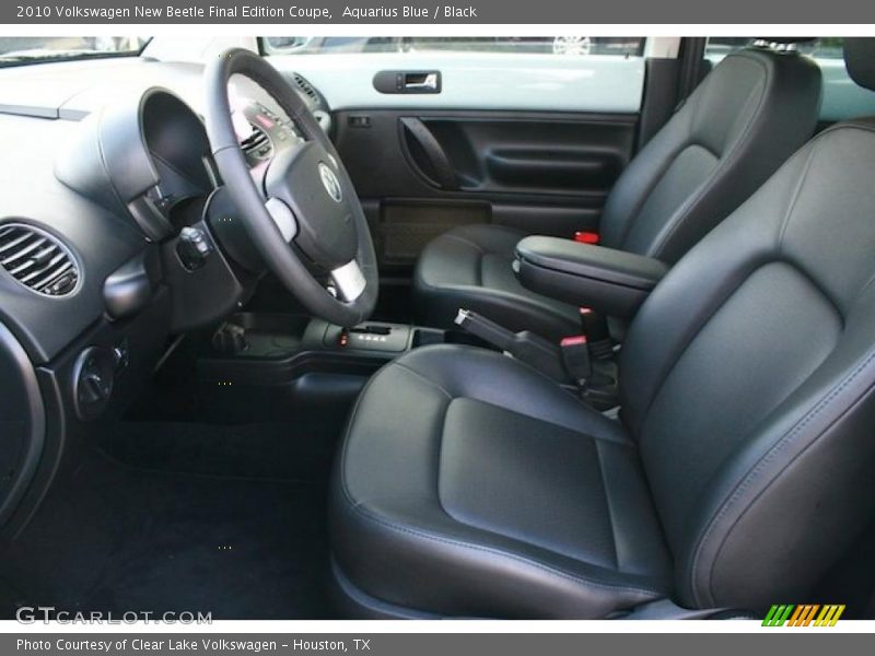  2010 New Beetle Final Edition Coupe Black Interior
