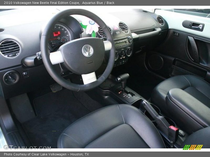 Black Interior - 2010 New Beetle Final Edition Coupe 