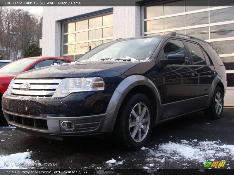 Black / Camel 2008 Ford Taurus X SEL AWD