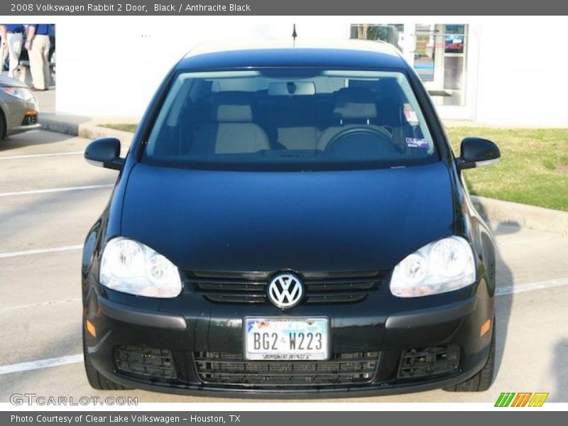 Black / Anthracite Black 2008 Volkswagen Rabbit 2 Door