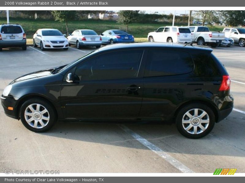 Black / Anthracite Black 2008 Volkswagen Rabbit 2 Door