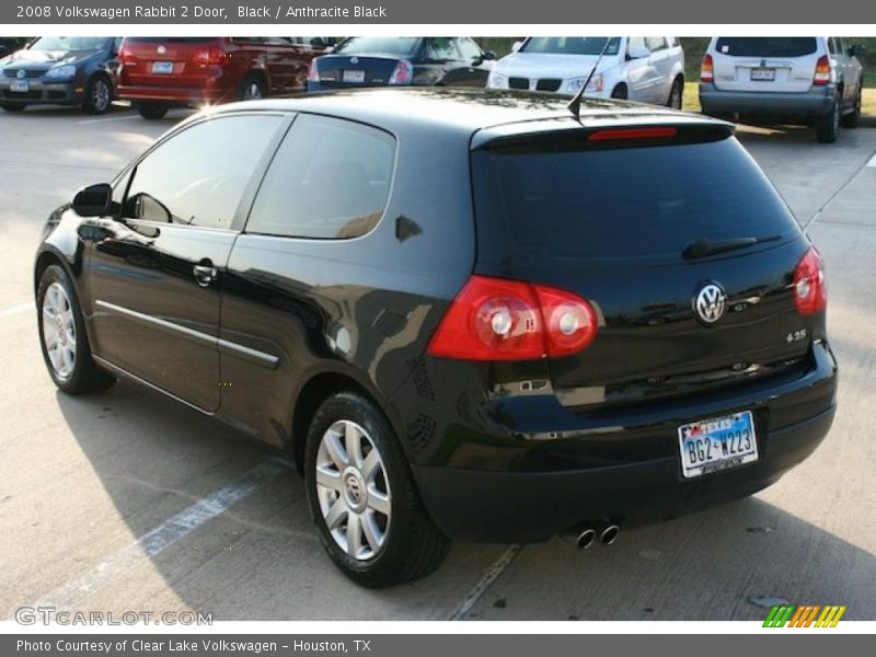 Black / Anthracite Black 2008 Volkswagen Rabbit 2 Door