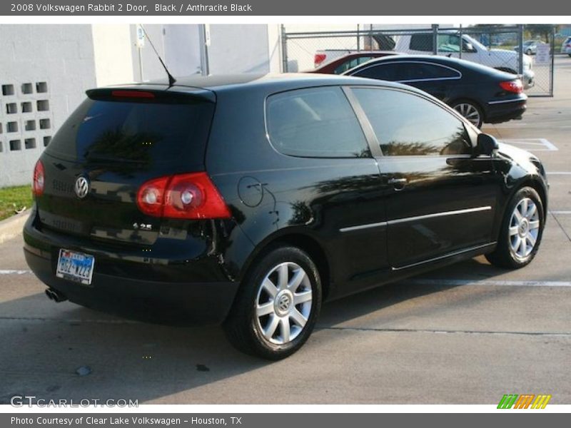Black / Anthracite Black 2008 Volkswagen Rabbit 2 Door