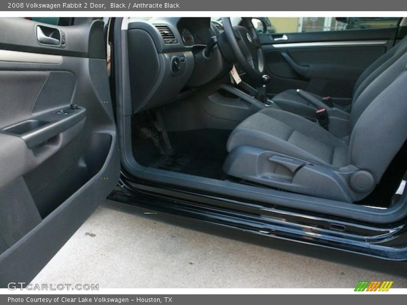 Black / Anthracite Black 2008 Volkswagen Rabbit 2 Door