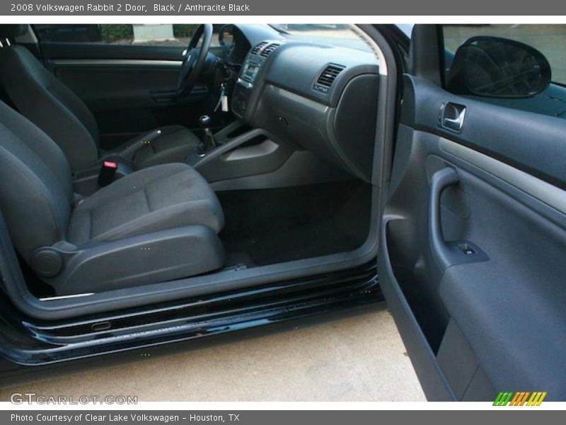 Black / Anthracite Black 2008 Volkswagen Rabbit 2 Door