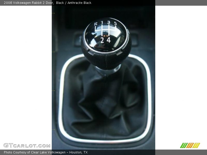 Black / Anthracite Black 2008 Volkswagen Rabbit 2 Door