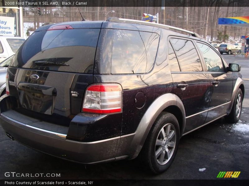 Black / Camel 2008 Ford Taurus X SEL AWD