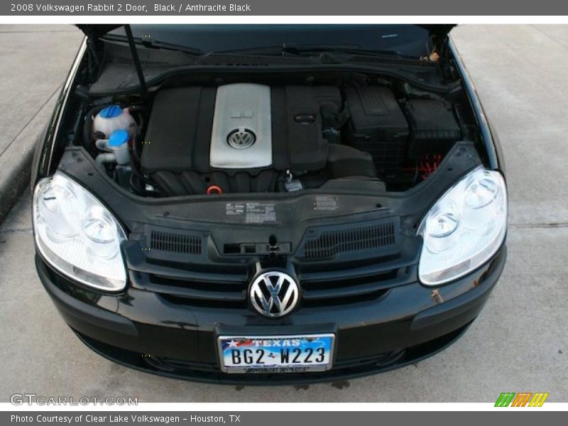 Black / Anthracite Black 2008 Volkswagen Rabbit 2 Door
