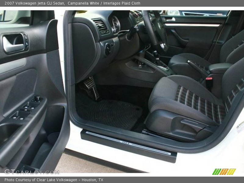  2007 Jetta GLI Sedan Interlagos Plaid Cloth Interior