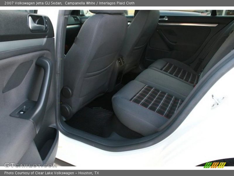  2007 Jetta GLI Sedan Interlagos Plaid Cloth Interior