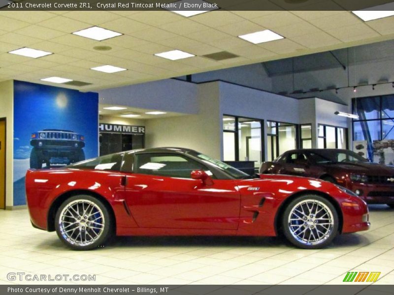  2011 Corvette ZR1 Crystal Red Tintcoat Metallic