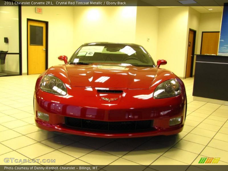 Crystal Red Tintcoat Metallic / Ebony Black 2011 Chevrolet Corvette ZR1
