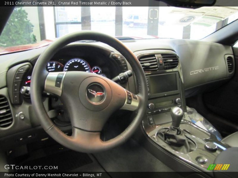 Dashboard of 2011 Corvette ZR1