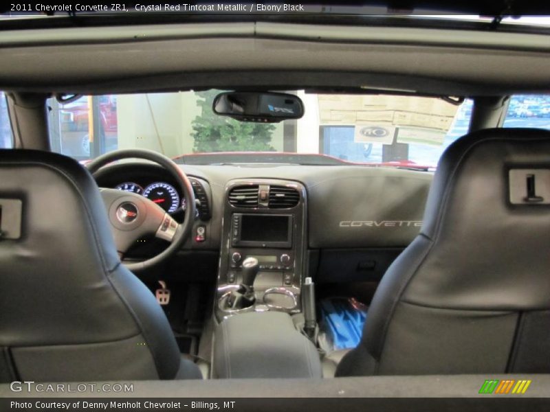  2011 Corvette ZR1 Ebony Black Interior