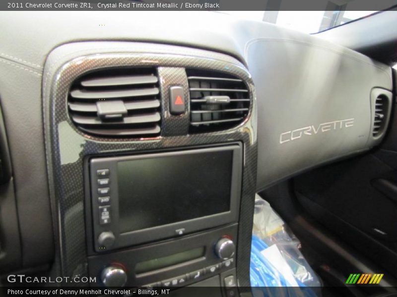 Controls of 2011 Corvette ZR1
