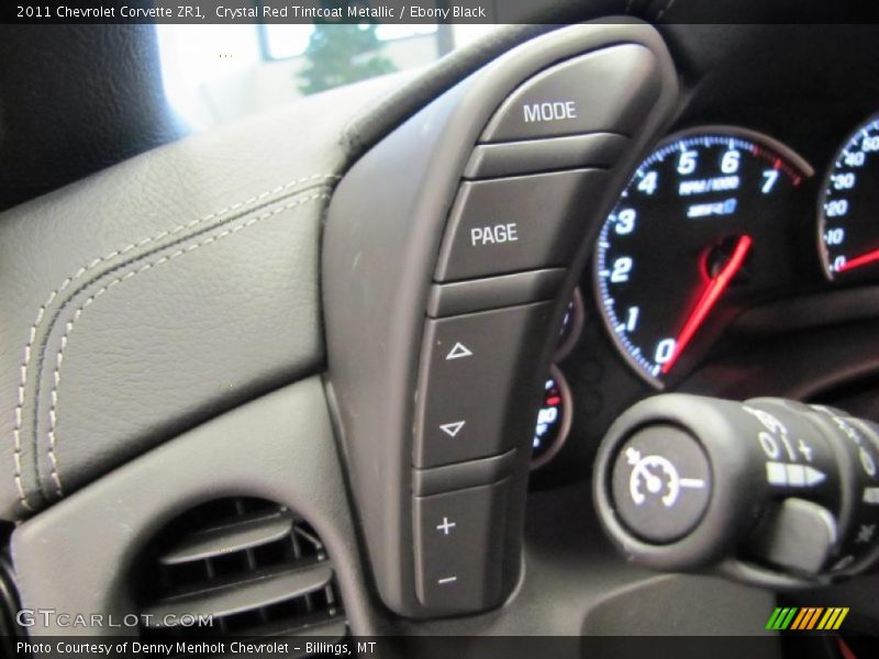 Controls of 2011 Corvette ZR1