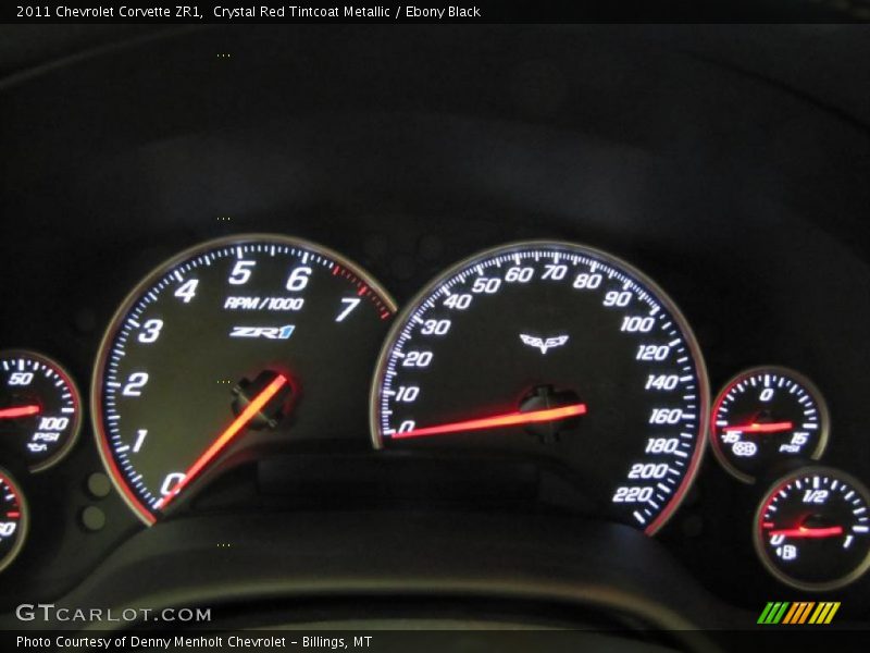  2011 Corvette ZR1 ZR1 Gauges