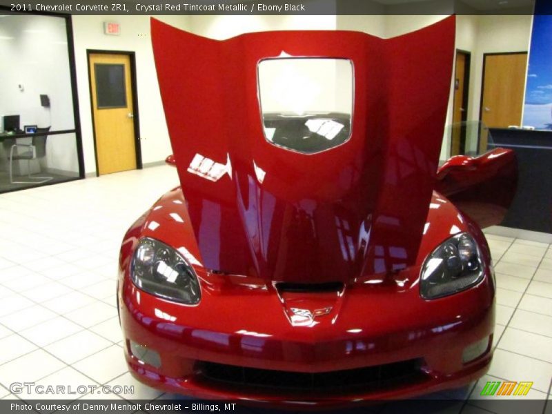 Crystal Red Tintcoat Metallic / Ebony Black 2011 Chevrolet Corvette ZR1