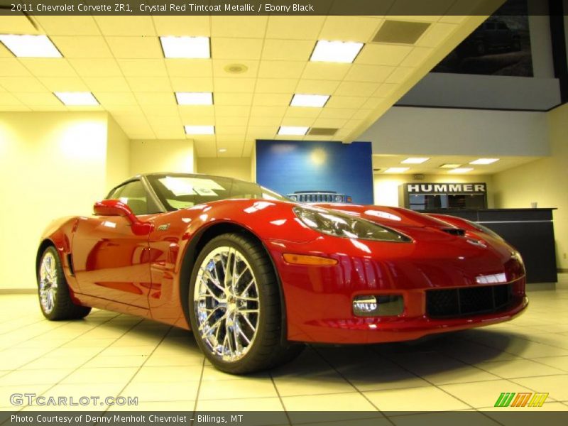 Front 3/4 View of 2011 Corvette ZR1