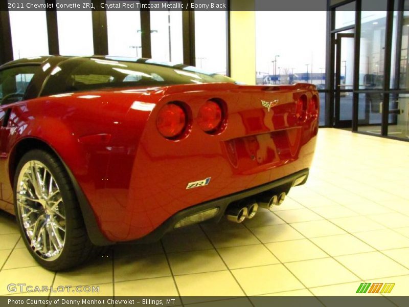 Crystal Red Tintcoat Metallic / Ebony Black 2011 Chevrolet Corvette ZR1