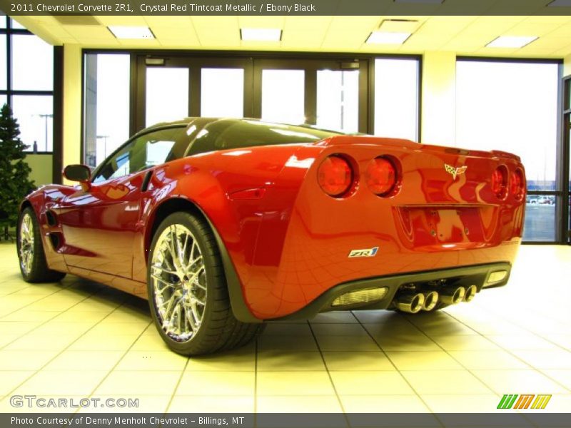  2011 Corvette ZR1 Crystal Red Tintcoat Metallic