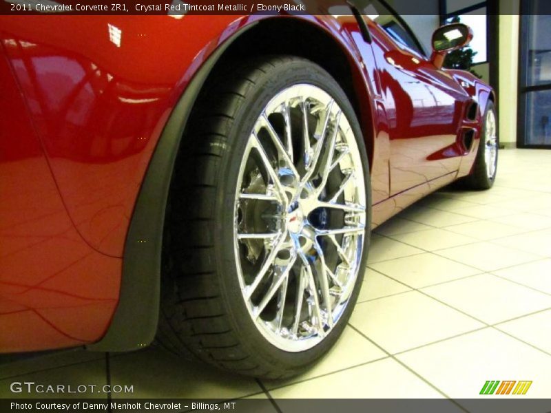 Crystal Red Tintcoat Metallic / Ebony Black 2011 Chevrolet Corvette ZR1