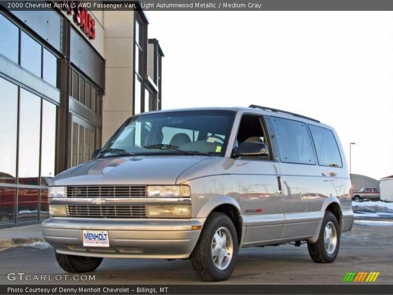 Light Autumnwood Metallic / Medium Gray 2000 Chevrolet Astro LS AWD Passenger Van