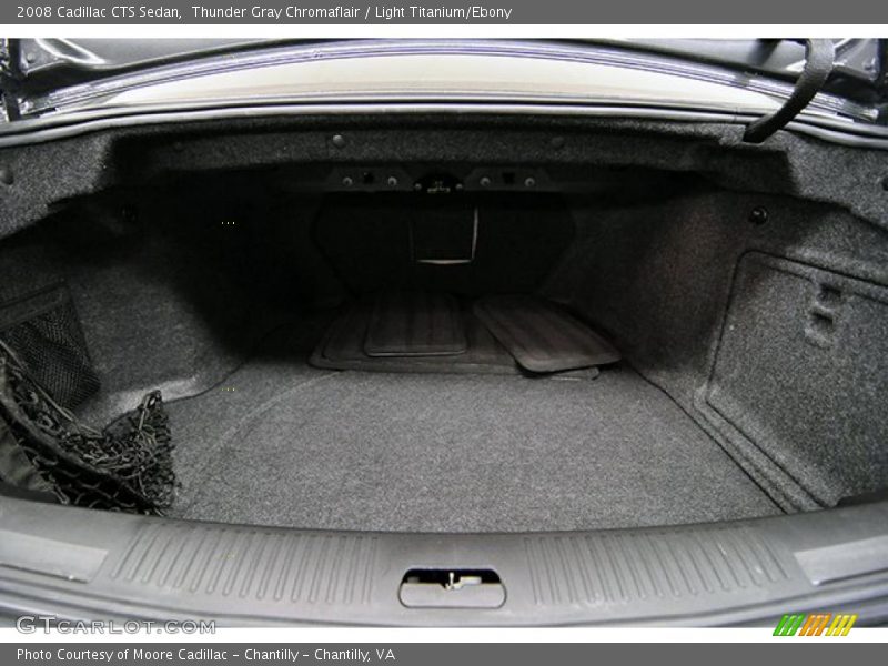 Thunder Gray Chromaflair / Light Titanium/Ebony 2008 Cadillac CTS Sedan
