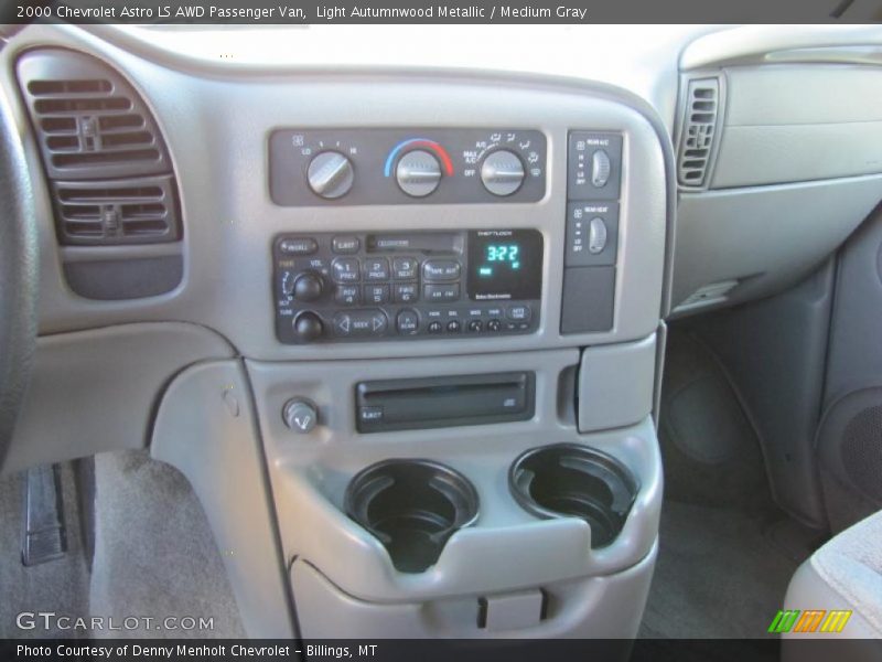 Controls of 2000 Astro LS AWD Passenger Van
