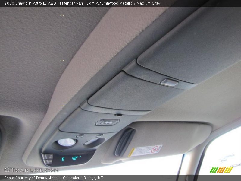 Light Autumnwood Metallic / Medium Gray 2000 Chevrolet Astro LS AWD Passenger Van