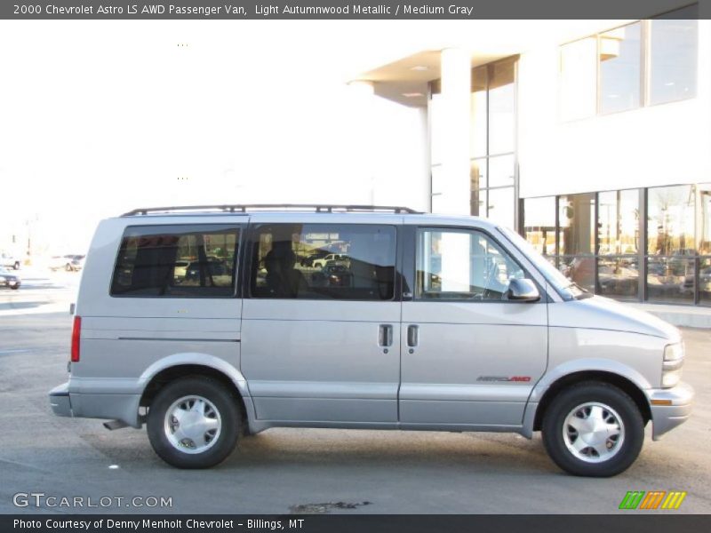 Light Autumnwood Metallic / Medium Gray 2000 Chevrolet Astro LS AWD Passenger Van