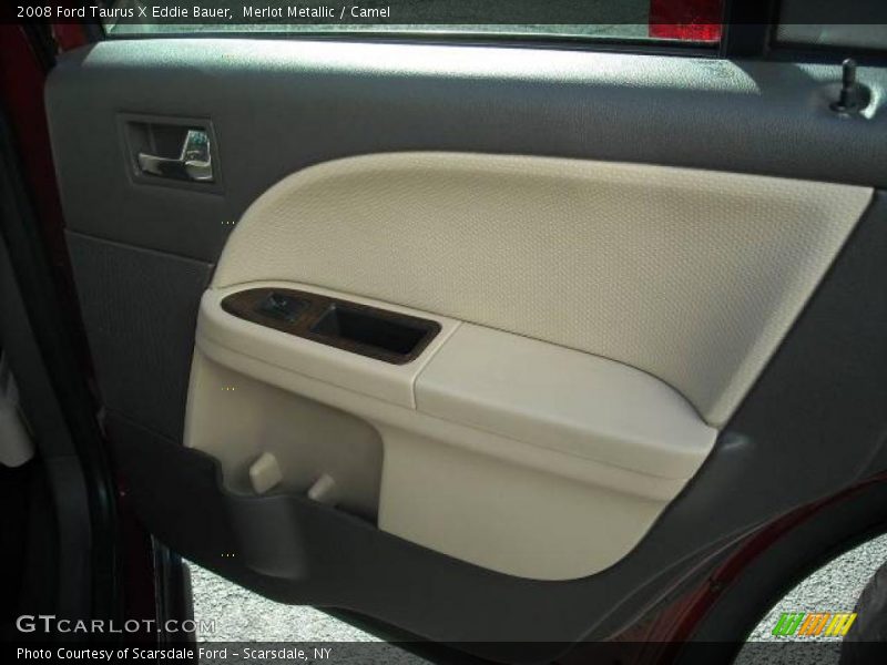Merlot Metallic / Camel 2008 Ford Taurus X Eddie Bauer