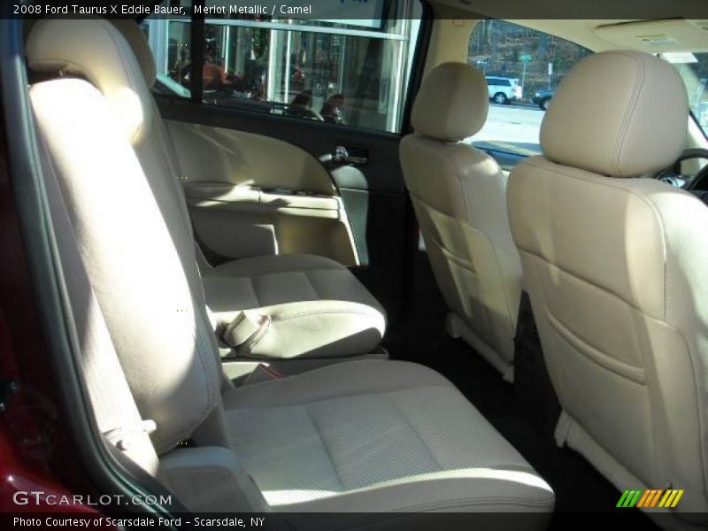 Merlot Metallic / Camel 2008 Ford Taurus X Eddie Bauer