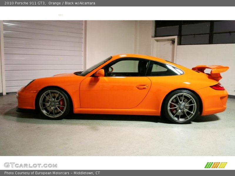  2010 911 GT3 Orange