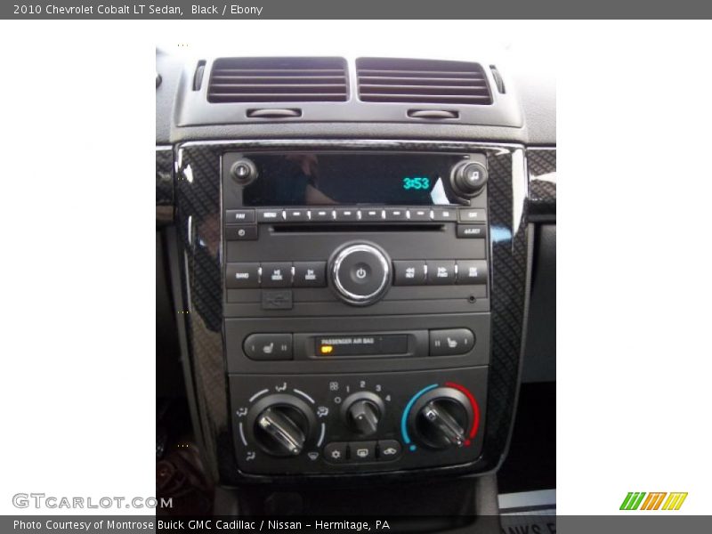 Black / Ebony 2010 Chevrolet Cobalt LT Sedan