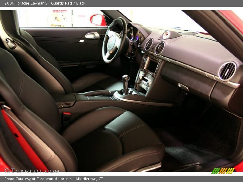 Dashboard of 2006 Cayman S