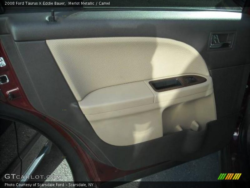 Merlot Metallic / Camel 2008 Ford Taurus X Eddie Bauer