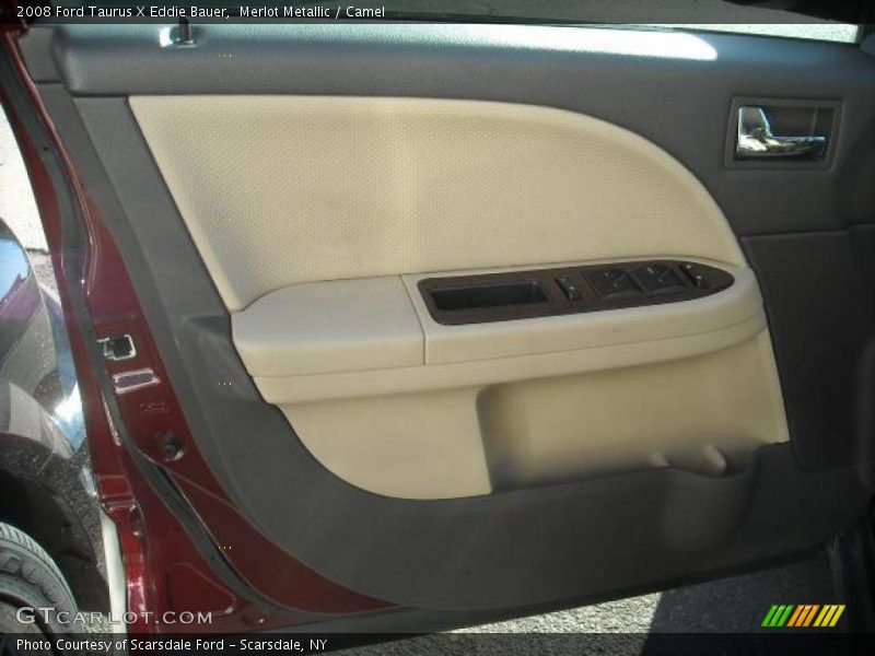 Merlot Metallic / Camel 2008 Ford Taurus X Eddie Bauer