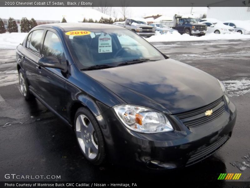 Black / Ebony 2010 Chevrolet Cobalt LT Sedan