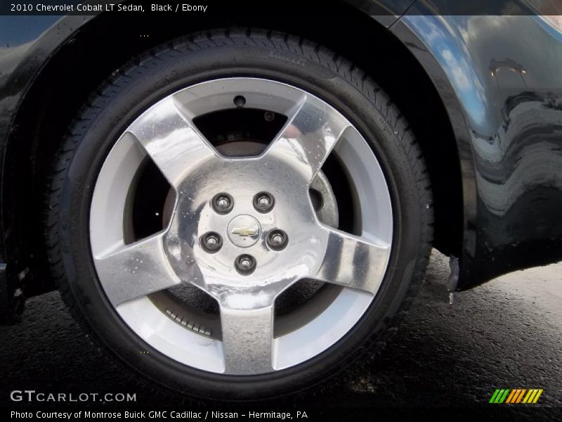 Black / Ebony 2010 Chevrolet Cobalt LT Sedan
