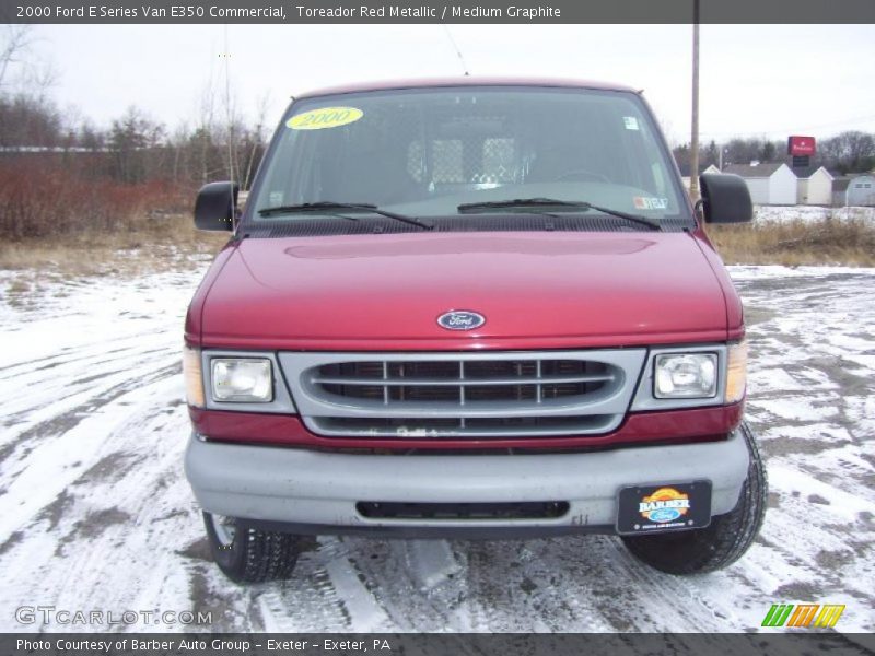 Toreador Red Metallic / Medium Graphite 2000 Ford E Series Van E350 Commercial