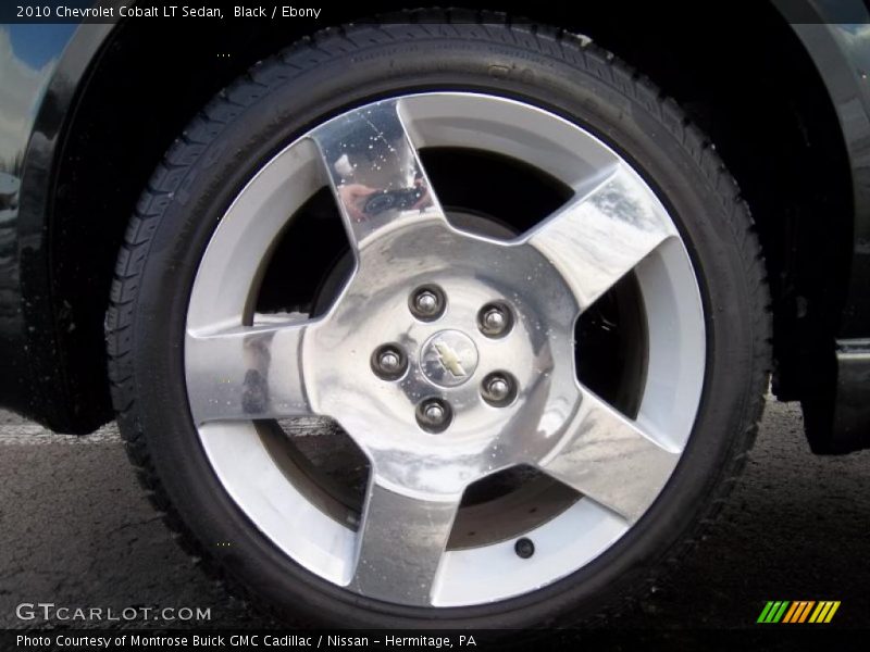 Black / Ebony 2010 Chevrolet Cobalt LT Sedan