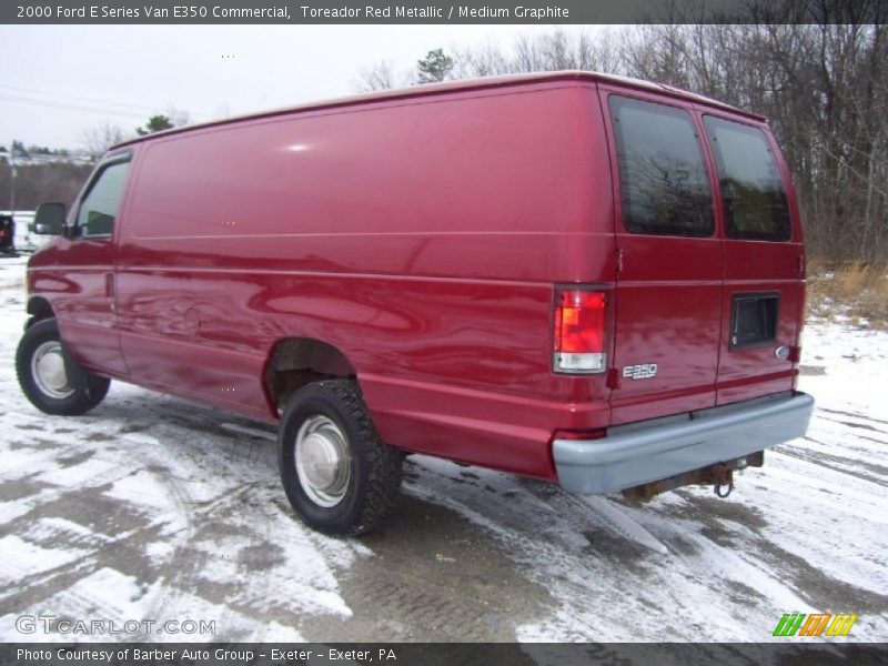 Toreador Red Metallic / Medium Graphite 2000 Ford E Series Van E350 Commercial