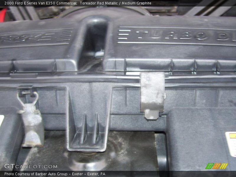 Toreador Red Metallic / Medium Graphite 2000 Ford E Series Van E350 Commercial