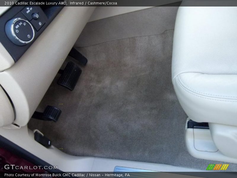 Infrared / Cashmere/Cocoa 2010 Cadillac Escalade Luxury AWD