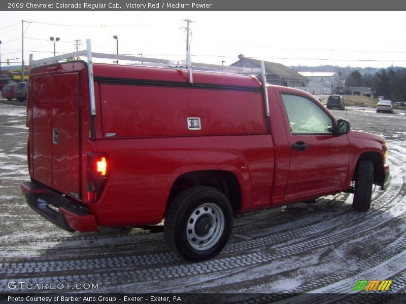 Victory Red / Medium Pewter 2009 Chevrolet Colorado Regular Cab